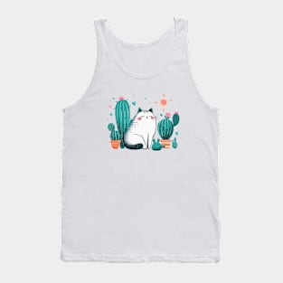 Cactus Cat Tank Top